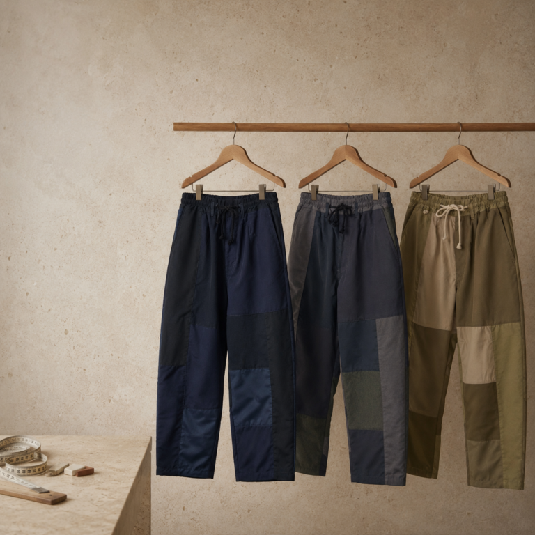Suits Fabric Wide Easy Pants