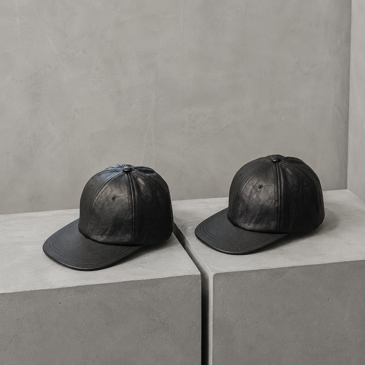 REMAKE LEATHER CAP