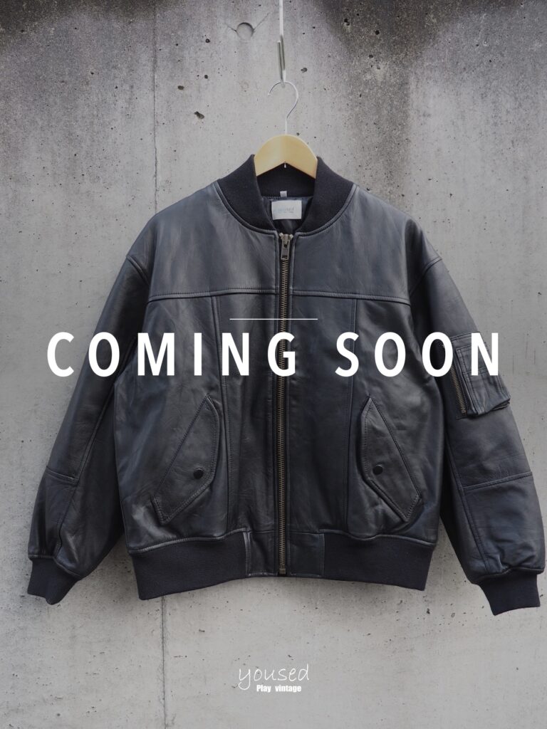 LEATHER BOMBER JKT（MA1）