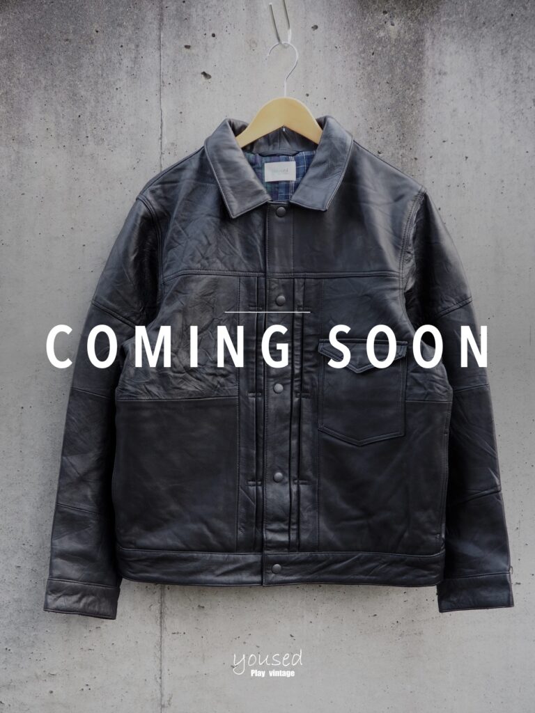 3POCKET 1st LEATER JKT